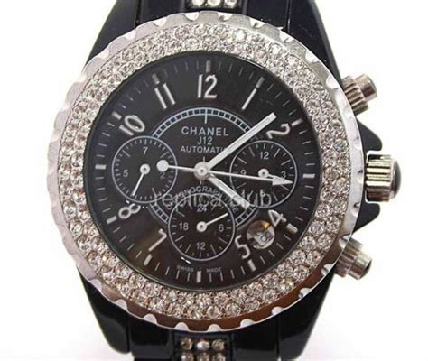 mens chanel j12 replica watch|chanel j12 diamond bezel.